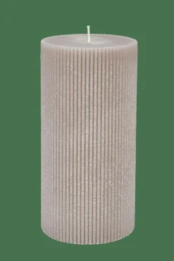 CASA RUSTIC Candela Ondulata Grigio- Candele