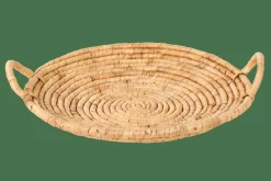 CASA SAMOS Piatto Decorativo Naturale- Ciotole Decorativi