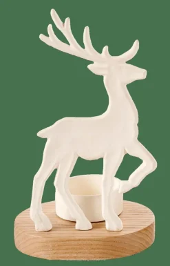 CASA SCANDY DEER Portalumini Bianco, Naturale- Portalumini