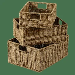 CASA SEAGRASS Cesto Cassetto Naturale- Cesti Cassetto