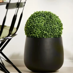 CASA SENSE Vaso Da Giardino Nero- Vasi Di Fiori|Vasi Da Giardino