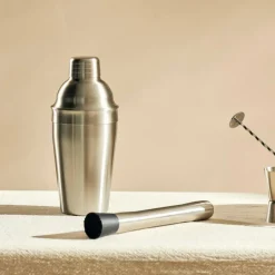 CASA SHAKE & STIR Shaker Da Cocktail 500 Ml Acciaio Inossidabile- Accessori Per Cocktail