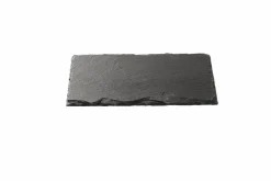 CASA SLATE Piatto Nero- Piatti