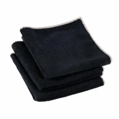 CASA SOFT BLACK Strofinaccio Nero- Strofinacci