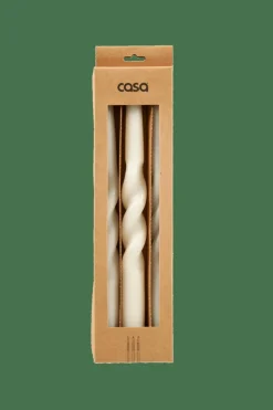 CASA SPIRAL Candela S/3 Crema- Candele