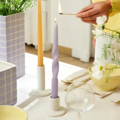 CASA SPIRAL Candela S/3 Viola- Candele