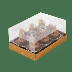 CASA SQUIRREL Lumini Set Di 6 Marrone- Portalumini|Autunno