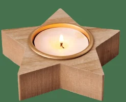 CASA STELLA Partylight Dorato, Naturale- Portalumini