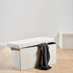 CASA STOR Con Contenitore Bianco- Kids|Pouf Portatutto