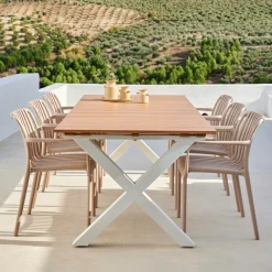 CASA TEAK LUXE Lettino Naturale- Lettini
