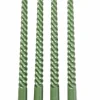 CASA TWIST Candele Intrecciate Set Di 4 Arancione- Candele