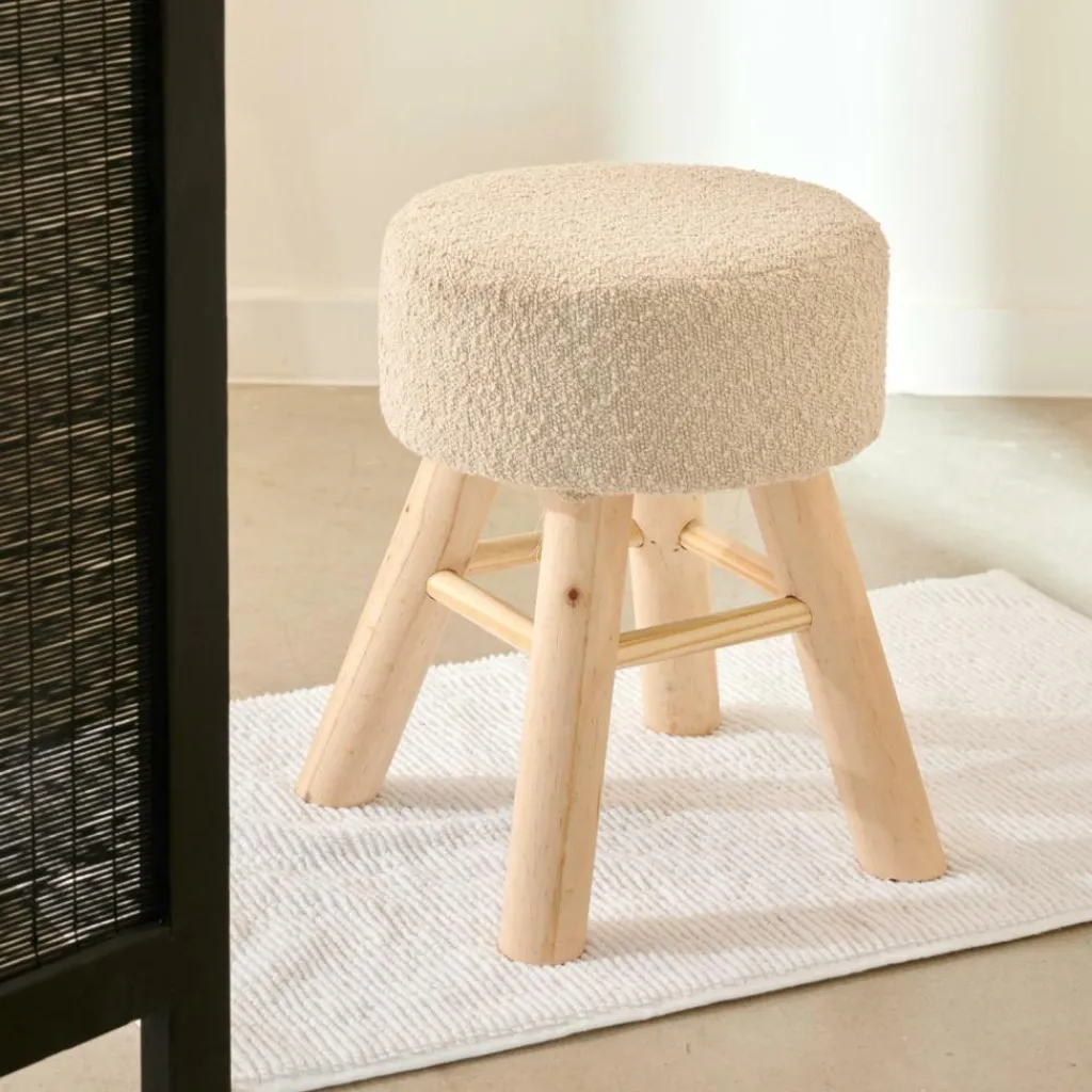CASA VINCE Sgabello Bianco- Kids|Sgabelli