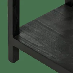 CASA WEBSTER Comodino Nero- Comodini|Cassettiere