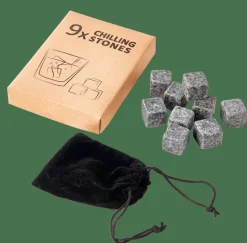 CASA WHISKEY Cubetti Refrigeranti Set Di 9 Grigio Scuro- Accessori Per Cocktail