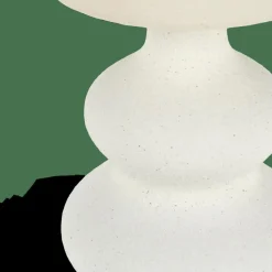CASA WHITESTONE Lampada Tav+paralume E27 Bianco Antico- Lampade Da Tavolo