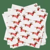 CASA X-MAS DOG Set Di 20 Tovaglioli Multicolore- Tovaglioli